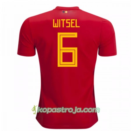 Billiga Fotbollströjor Belgien Witsel 6 WM 2018 Hemma tröja